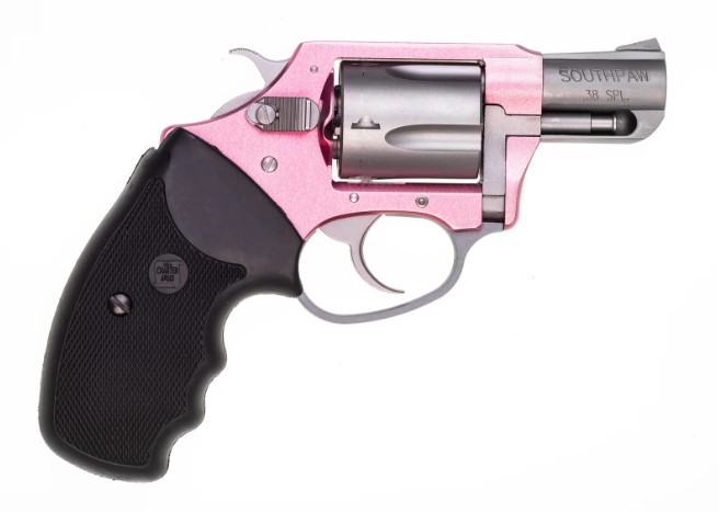 CHARTER ARMS SOUTHPAW .38 SPL. ALUMINUM 5 SHOT 2IN FIXED STANDARD PINK STAINLESS STEEL 93830 - Taurus Savings